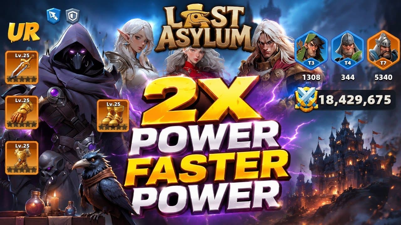 Last Asylum: Plague Fastest Way to Increase Power cover
